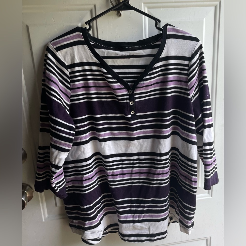 Croft & Barrow 1X Blouse